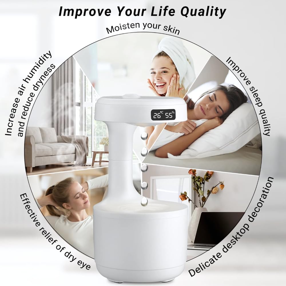 Anti-Gravity Water Drop Humidifier™