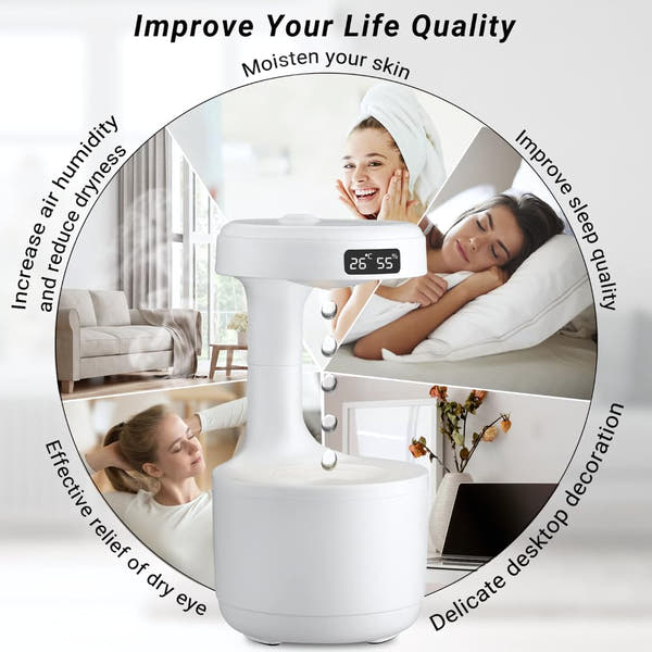 Anti-Gravity Water Drop Humidifier™
